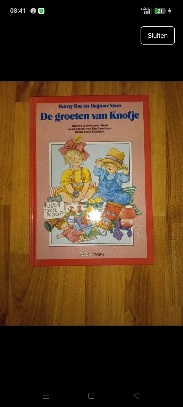 De groeten van Knofje - Burny Bos en Dagmar Stam, Ophalen of Verzenden, Gelezen, Burny Bos en Dagmar Stam, Fictie algemeen