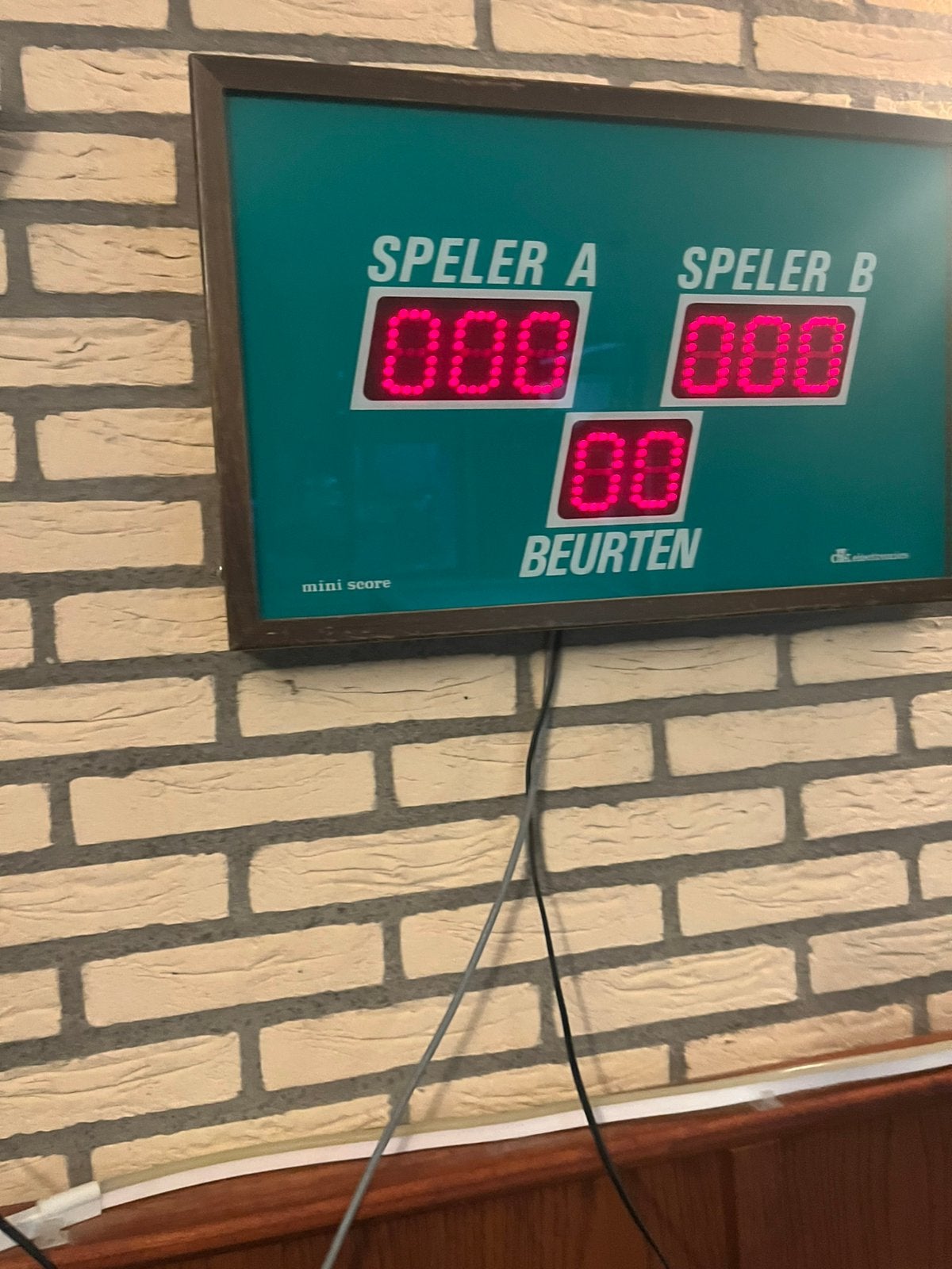 Tel bord biljart, Ophalen, Zo goed als nieuw, Biljarttafel