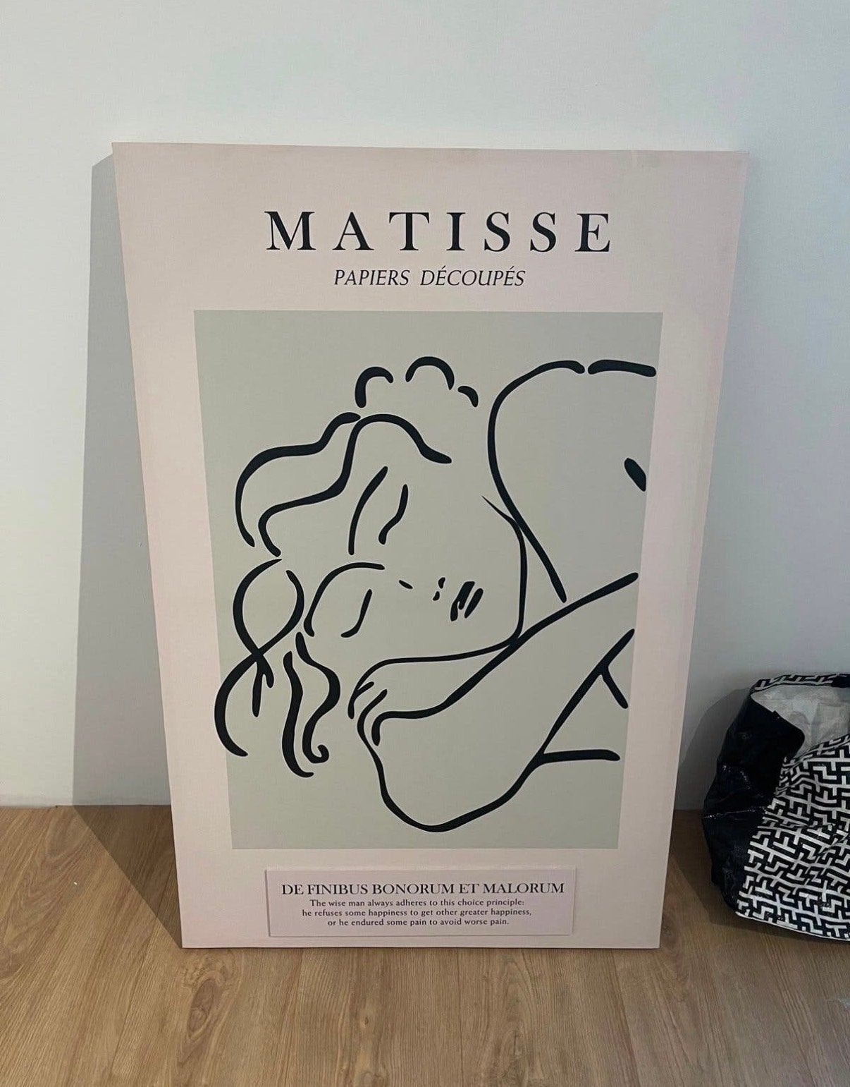 Matisse Papiers Découpés Schilderij - Zo goed als nieuw, Ophalen, Zo goed als nieuw, Schilderij, 75 – 100