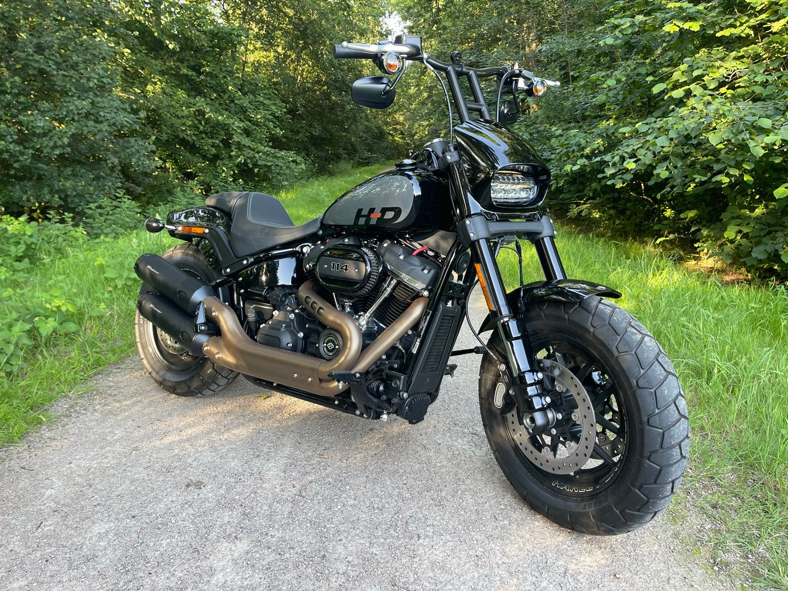 Harley-Davidson Fat Bob 2024 - Nieuwstaat met Fabrieksgarant, 2 cilinders, Nieuw, Particulier, Meer dan 35 kW