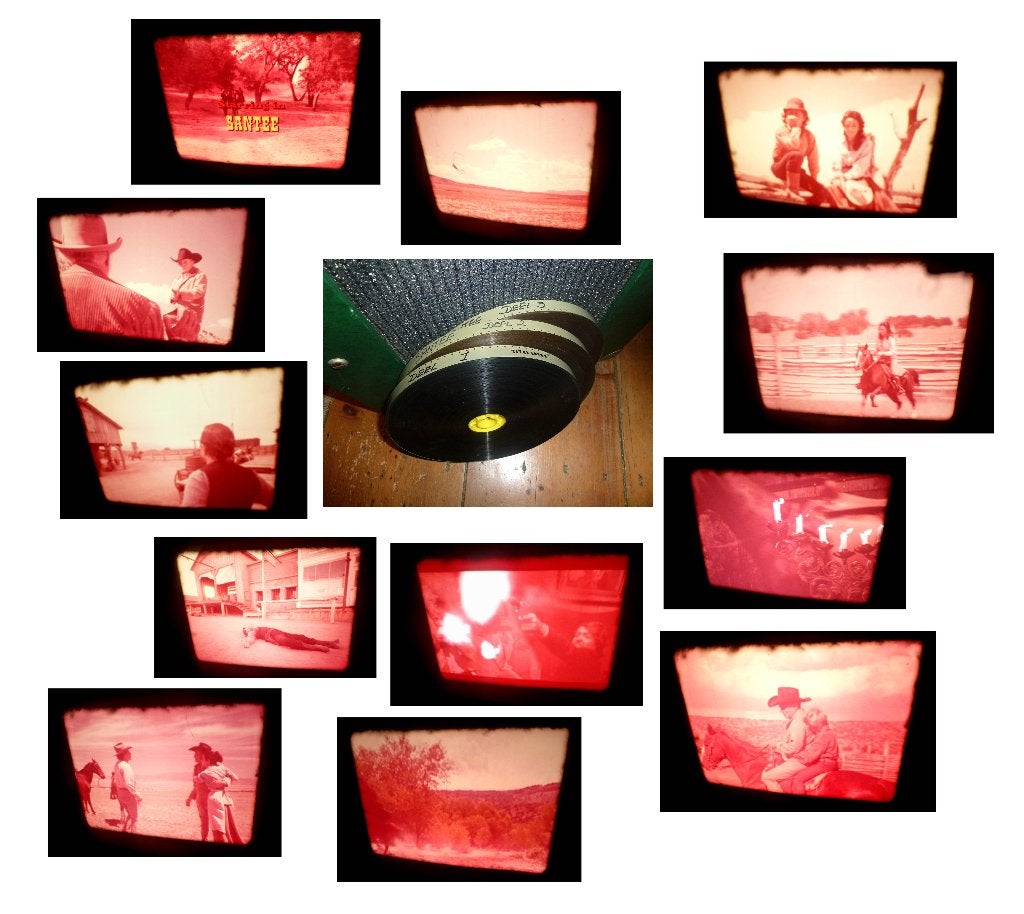 16mm film Western - Santee - 1973 - Dana Wynter Glenn Ford, Ophalen of Verzenden, 16mm film