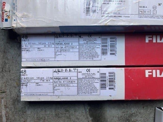 las elektroden, Ophalen of Verzenden, Zo goed als nieuw, Minder dan 150 ampère, Elektroden