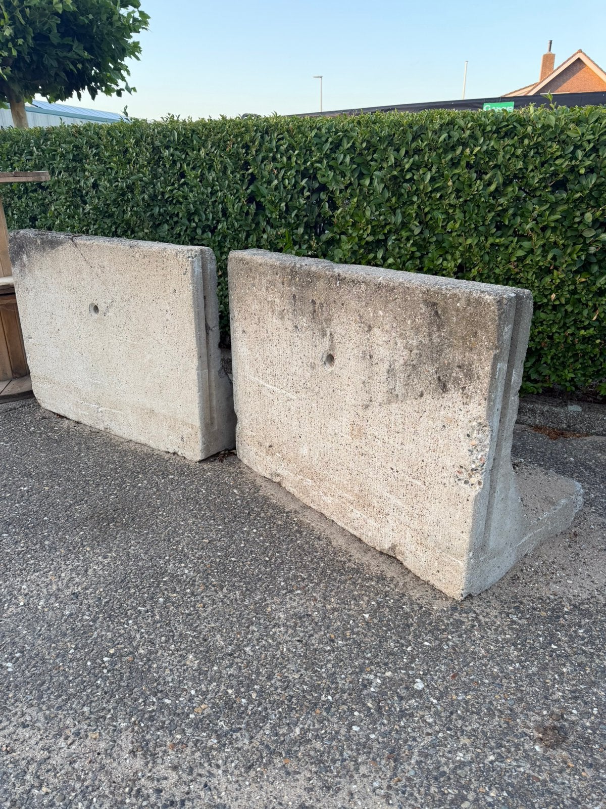 Beton keerwanden 25x