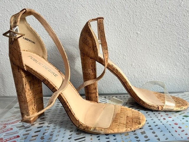 Pumps Public Desire, kurk maat 39 - Nieuw, Pumps, Bruin, Verzenden, Nieuw