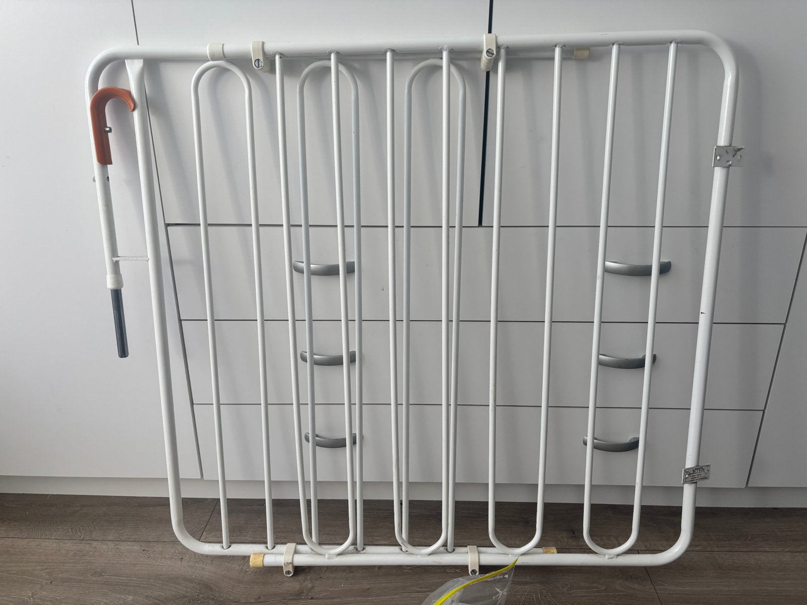 Traphekje verstelbaar, Ophalen, Gebruikt, Aluminium, 100 tot 115 cm