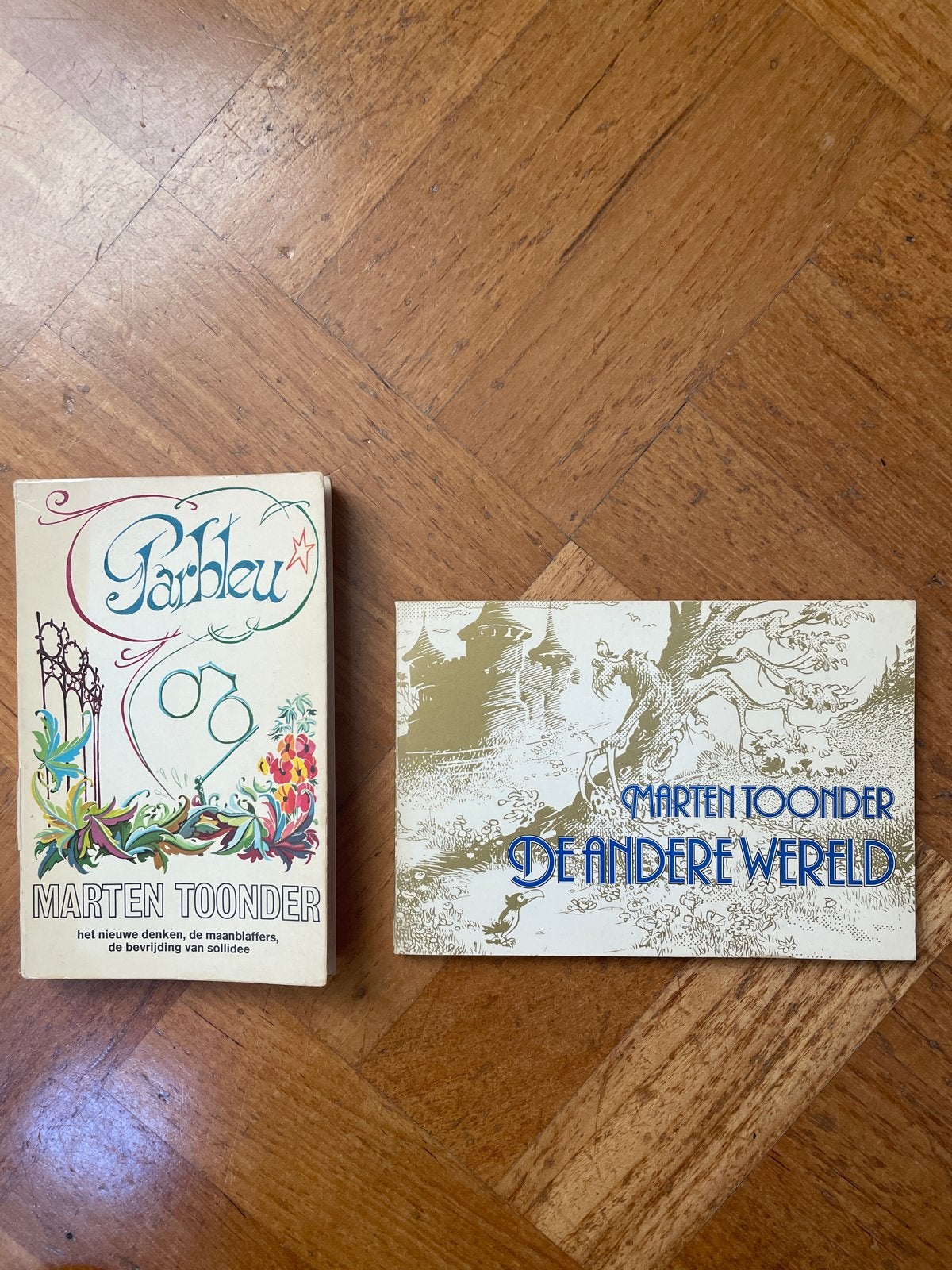 Marten Toonder: Parbleu & De Andere Wereld (2 boeken), Boeken, Ophalen of Verzenden, Gelezen, Nederland