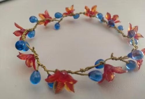 Kristallen bloemen kroon Blythe, Verzamelen, Ophalen of Verzenden, Zo goed als nieuw, Kleertjes