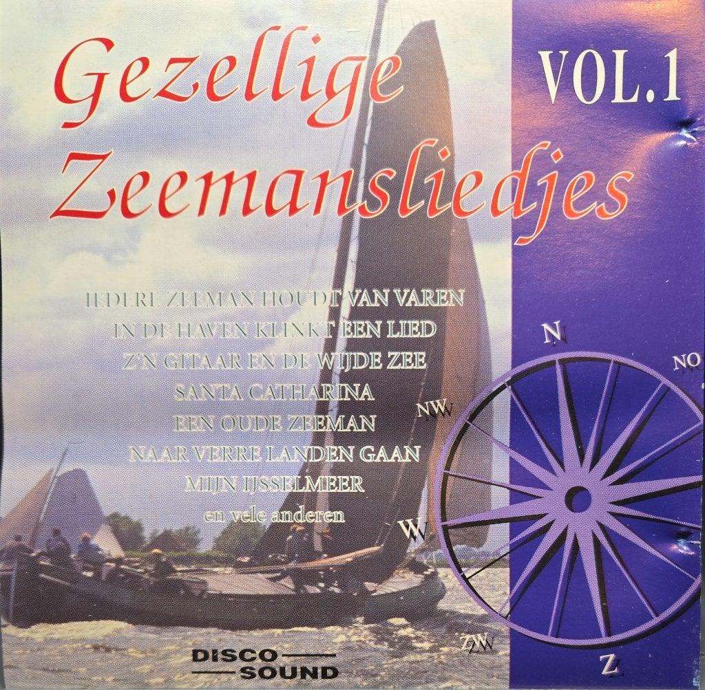 Gezellige Zeemansliedjes Vol.1 = 3,99, Ophalen of Verzenden, Zo goed als nieuw, Levenslied of Smartlap