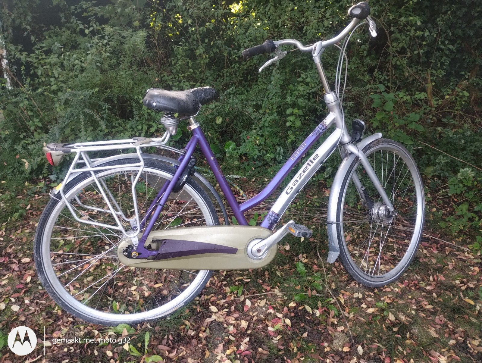 Gazelle Esprit Damesfiets - Paars/Zilver - OPKNAPPER, 56 cm of meer, Ophalen of Verzenden, Gebruikt, Gazelle