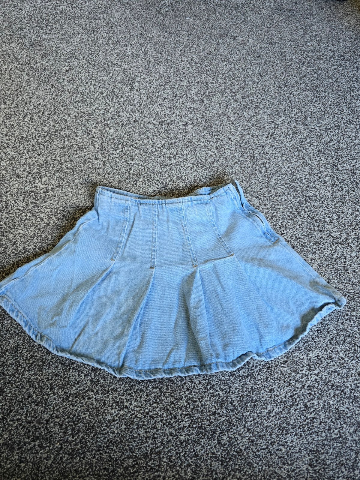 Zara spijkerrokje maat 122 (7 jaar), Kleding | Dames, Zara, Ophalen of Verzenden, Zo goed als nieuw, Blauw