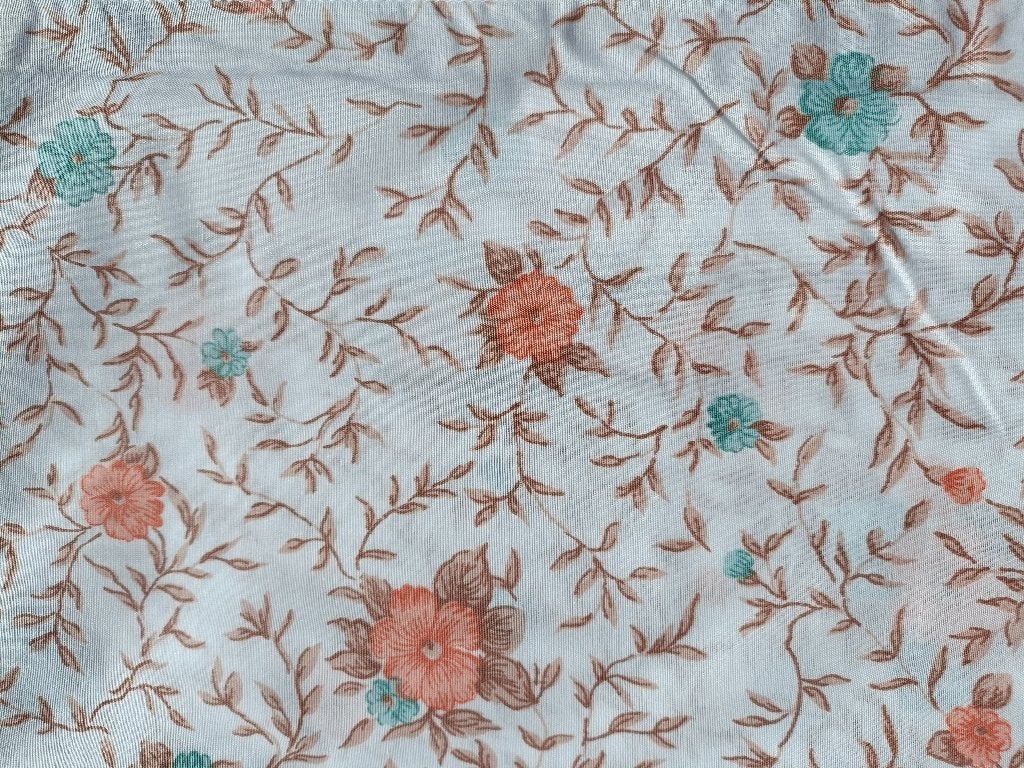 Vintage NIEUW katoen beddengoed laken hoeslaken 2xsloop (HB8, Ophalen of Verzenden, Nieuw, Tweepersoons, Overige typen