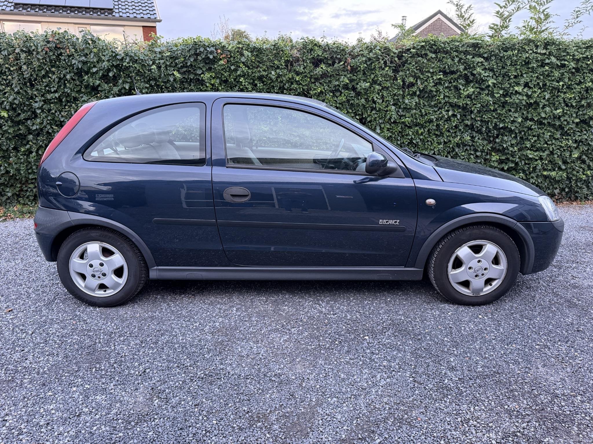 Opel Corsa 1.2-16V Elegance Automaat | Airco | Elekt. Ramen, Auto's, Gebruikt, Blauw, Origineel Nederlands, Bedrijf