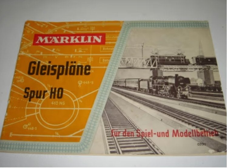 Märklin Banenboekje voor M-rails 0320 - jaren '50, Wisselstroom, Gebruikt, Analoog, Märklin