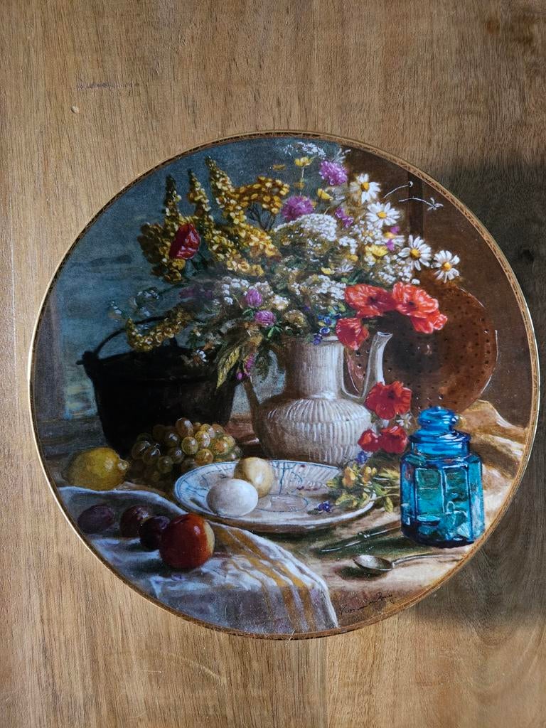 Mosa Bradex Wandbord "Ochtend Stilleven" Kees van den Berg, Ophalen of Verzenden