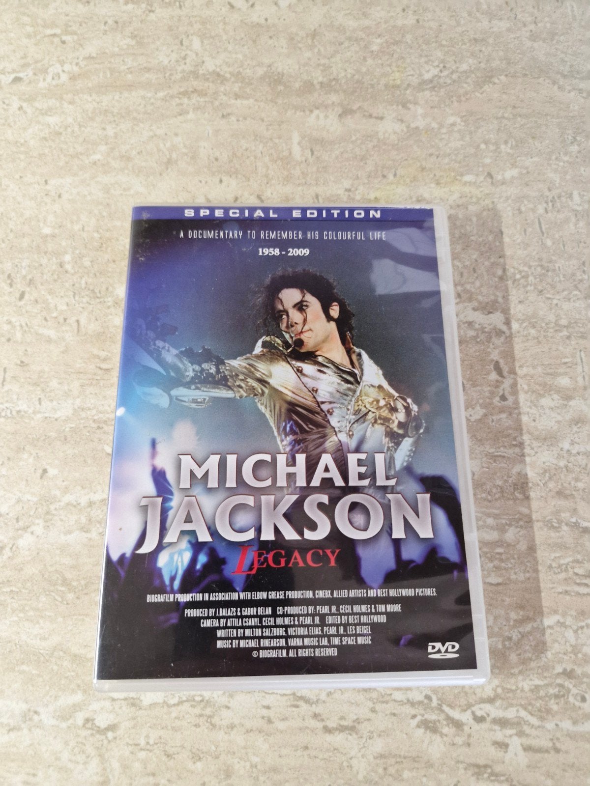 Michael Jackson Legacy DVD - Special Edition, Engels, Nederlands, Ophalen of Verzenden, Zo goed als nieuw