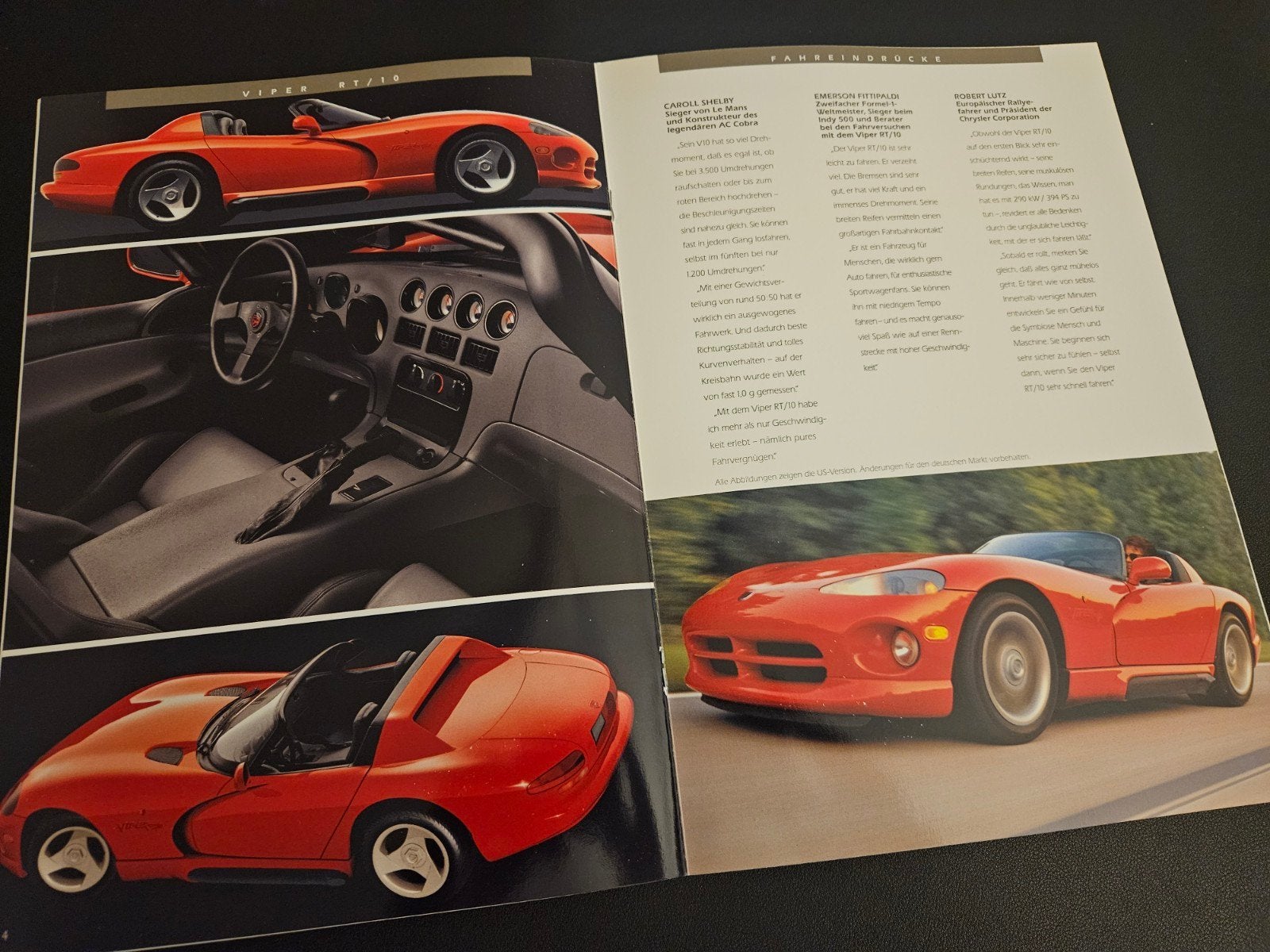 Brochure Chrysler Viper 1993, Ophalen of Verzenden, Zo goed als nieuw, Overige merken
