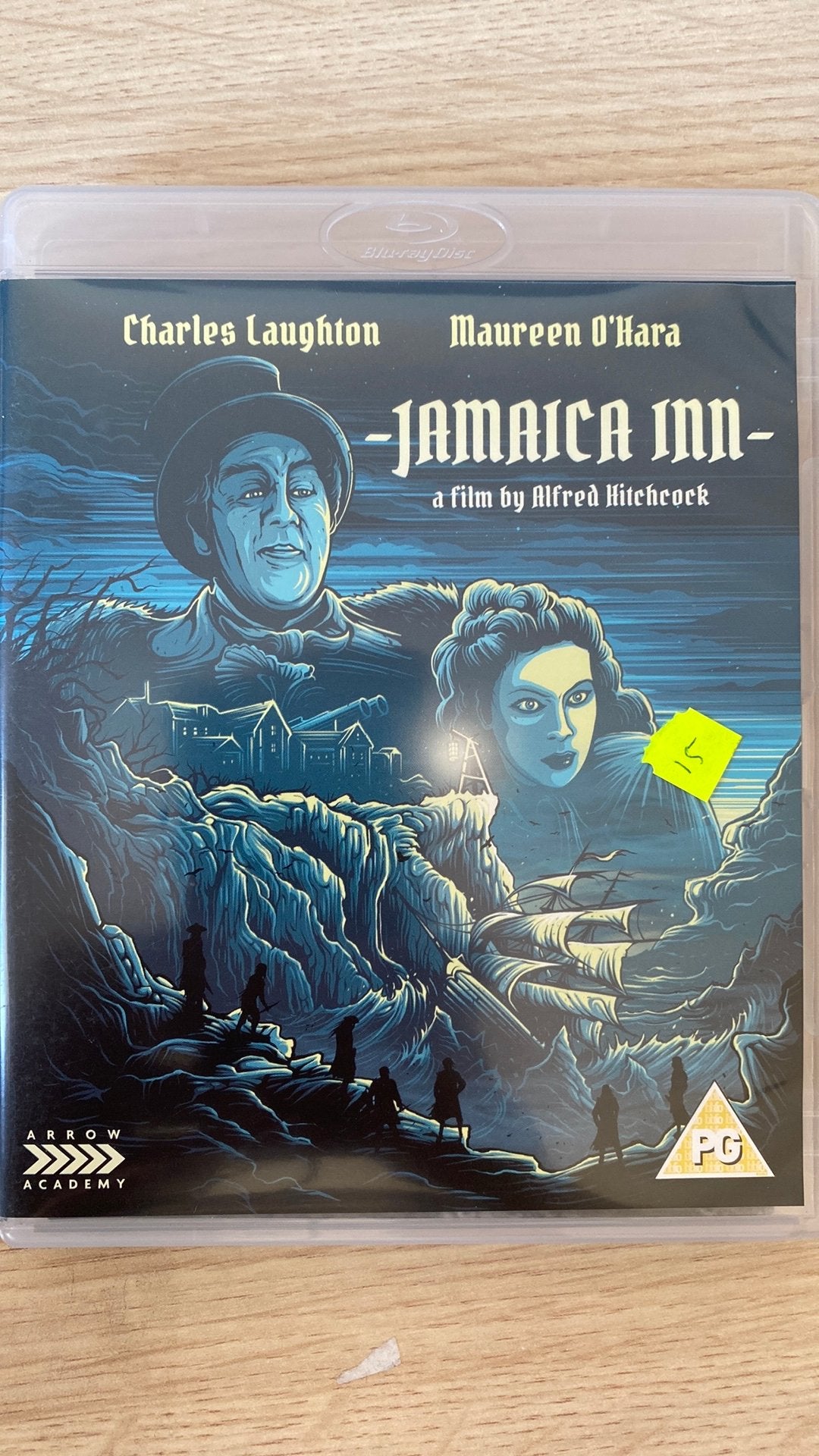 Jamaica inn blu ray, Cd's en Dvd's, Blu-ray, Ophalen of Verzenden, Zo goed als nieuw, Thrillers en Misdaad