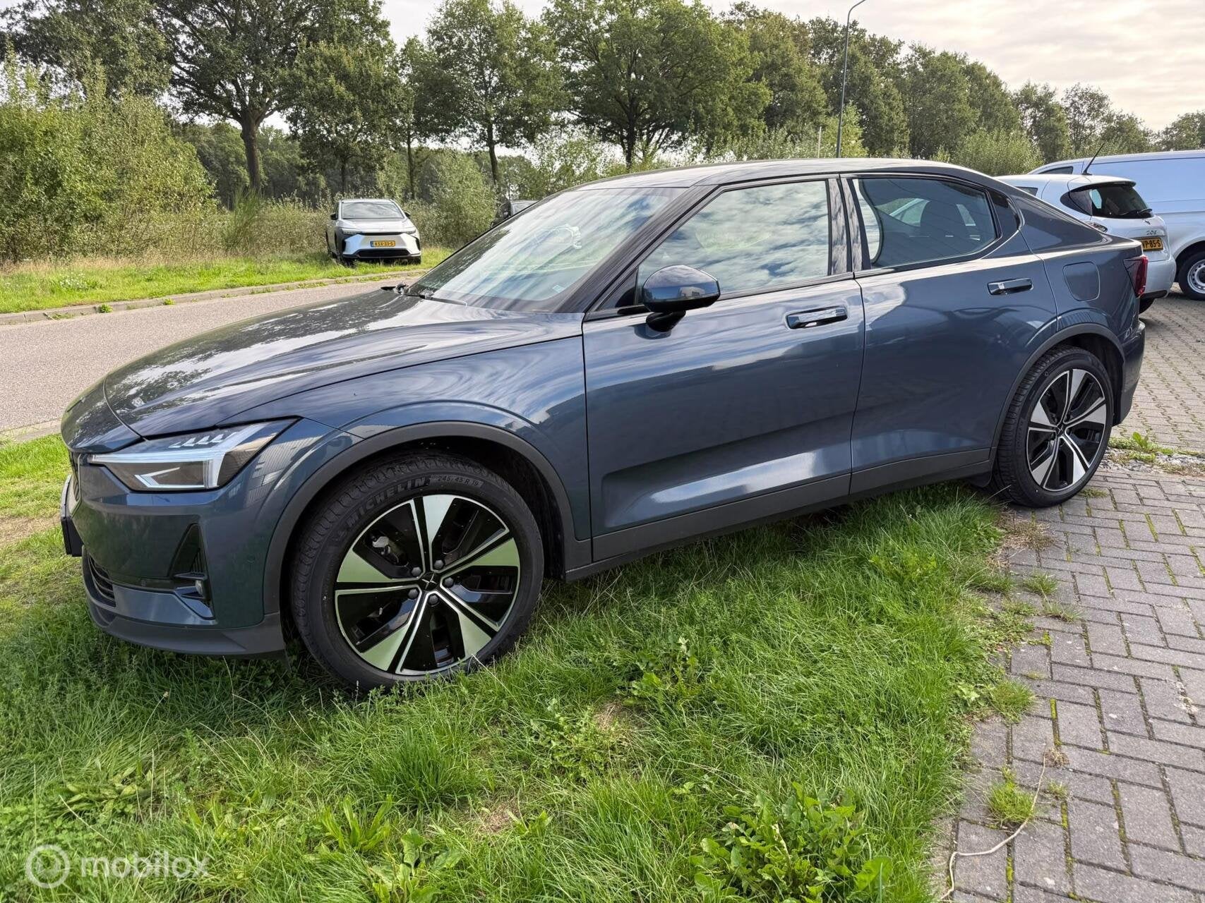 Polestar 2 Long Range Motor 78 kWh 2023, Auto's, Gebruikt, Blauw, 231 pk, 551 km