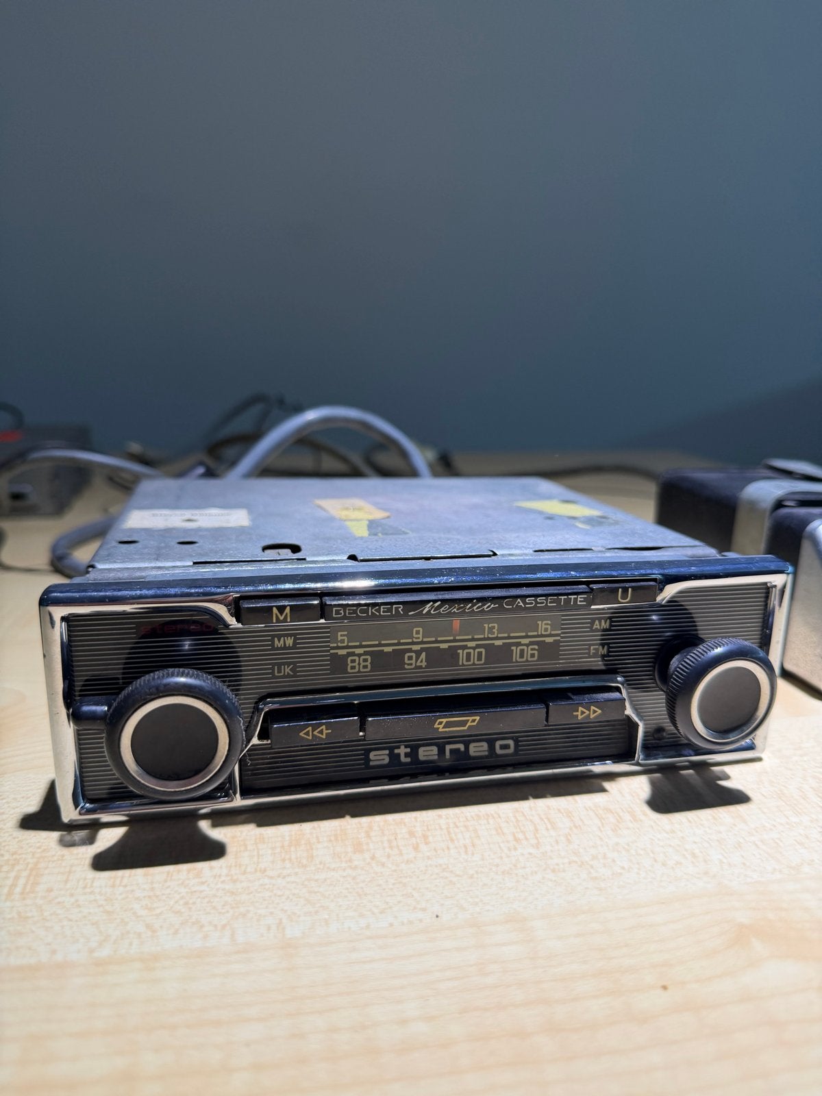 Becker Mexico Cassette Stereo voor Mercedes Benz Pagode, Ophalen of Verzenden, Gebruikt