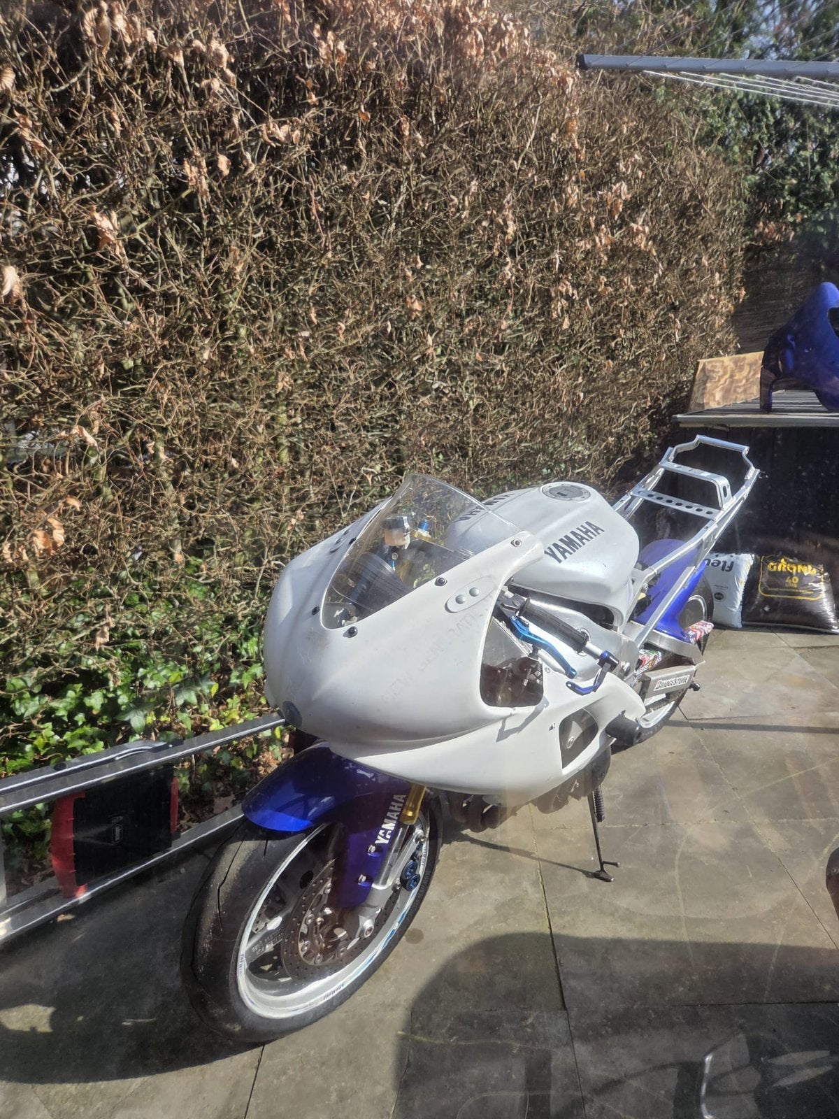 Yamaha r1 cercuit motor in onderdelen, Ophalen, Gebruikt