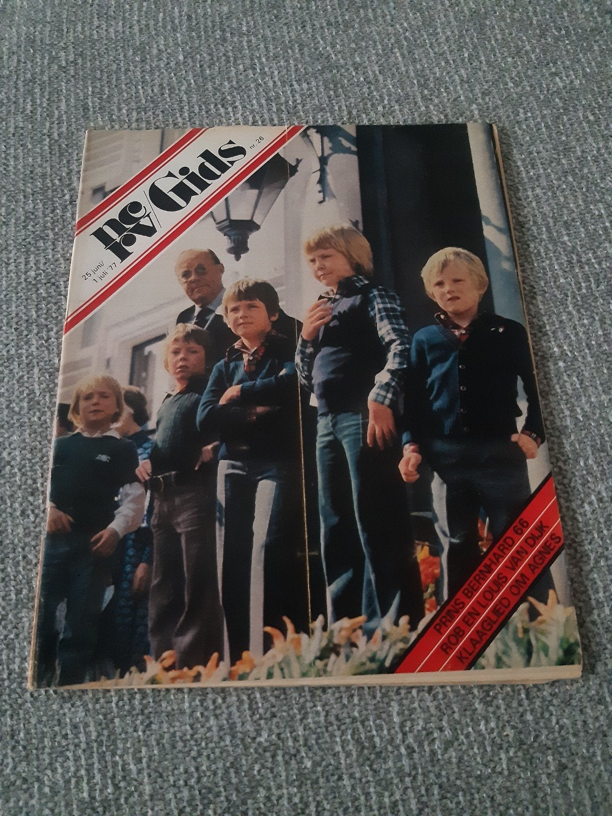 26.NCRV 1977. Prins Bernhard. Peppi en Kokki. Het vocaaal En, Verzenden