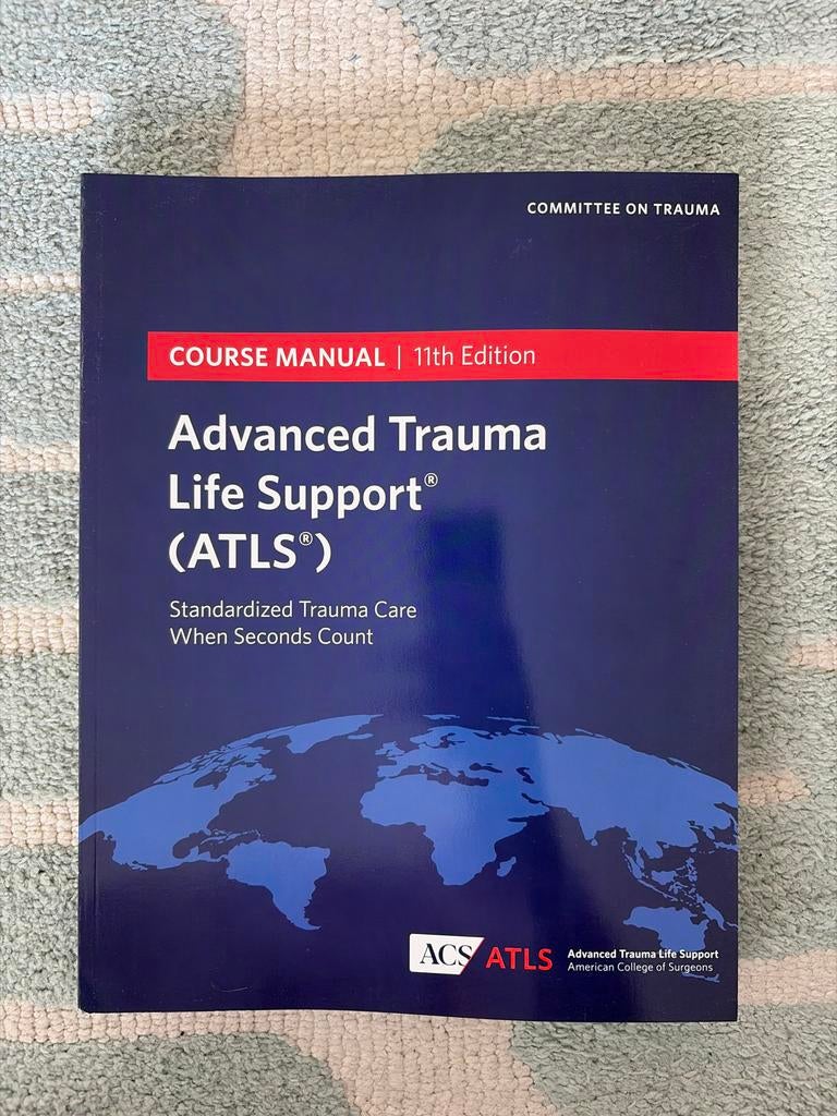 Advanced Trauma Life Support (ATLS) 11th Edition, Verzenden, Beta, Nieuw, WO