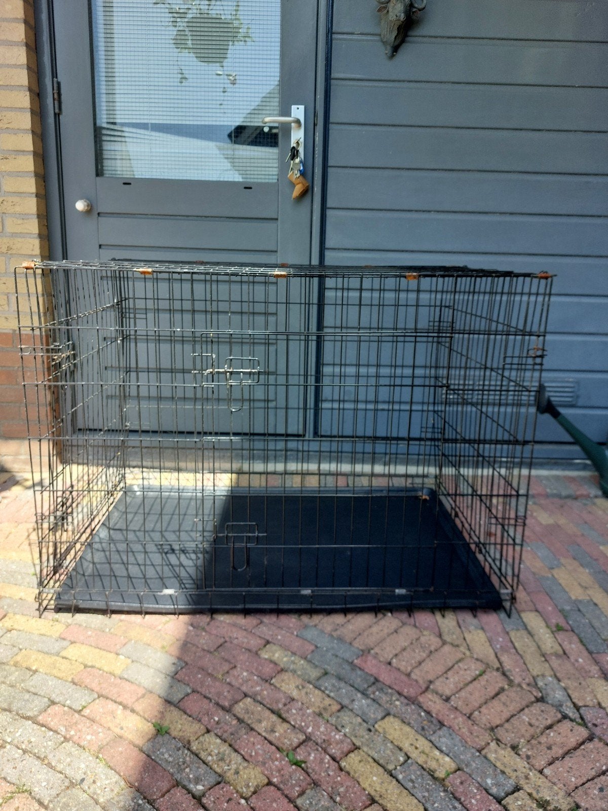 Hondenbench groot, Ophalen, Zo goed als nieuw, 110 cm of meer, 65 tot 100 cm