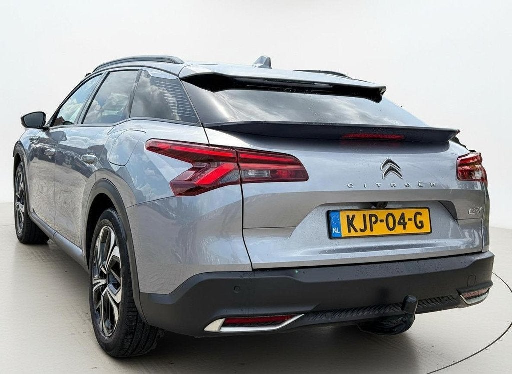 Citroen C5 X 1.6 Plug-in Hybrid 225 Shine LEER - NAVI - TREK, 1350 kg, Gebruikt, 4 cilinders, Hybride Elektrisch/Benzine