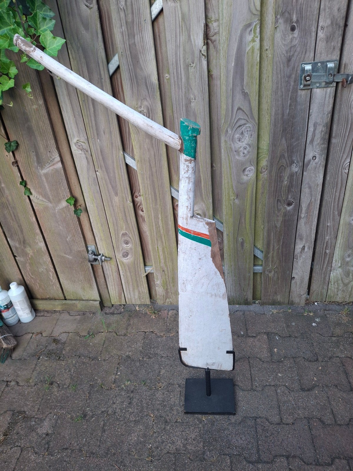 Oud roer van een boot - Decoratief object, Ophalen, Gebruikt, Overige typen