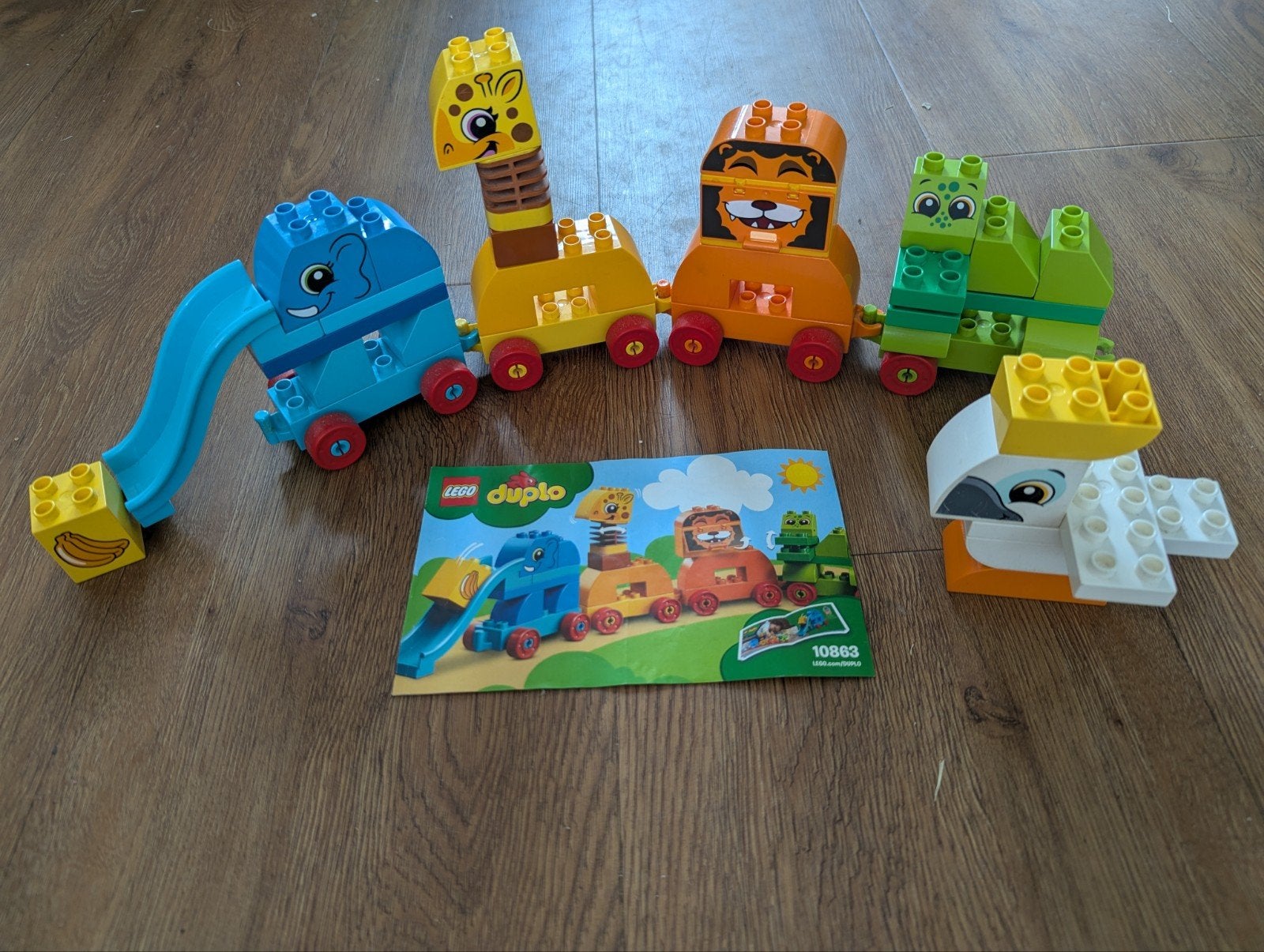 Duplo eerste dierentrein 10863, Kinderen en Baby's, Speelgoed | Vtech, Ophalen, Gebruikt