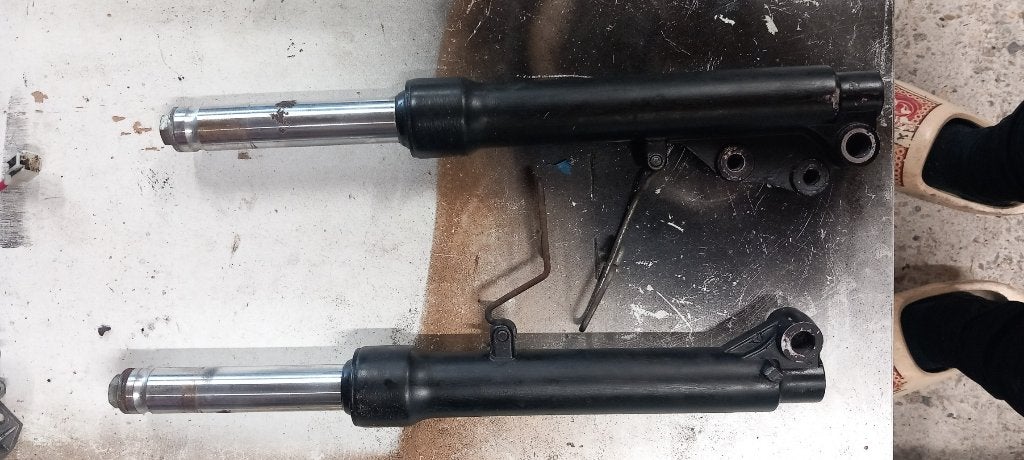voorvork peugeot v clic, Fietsen en Brommers, Ophalen of Verzenden, Zo goed als nieuw, Overige typen, Peugeot