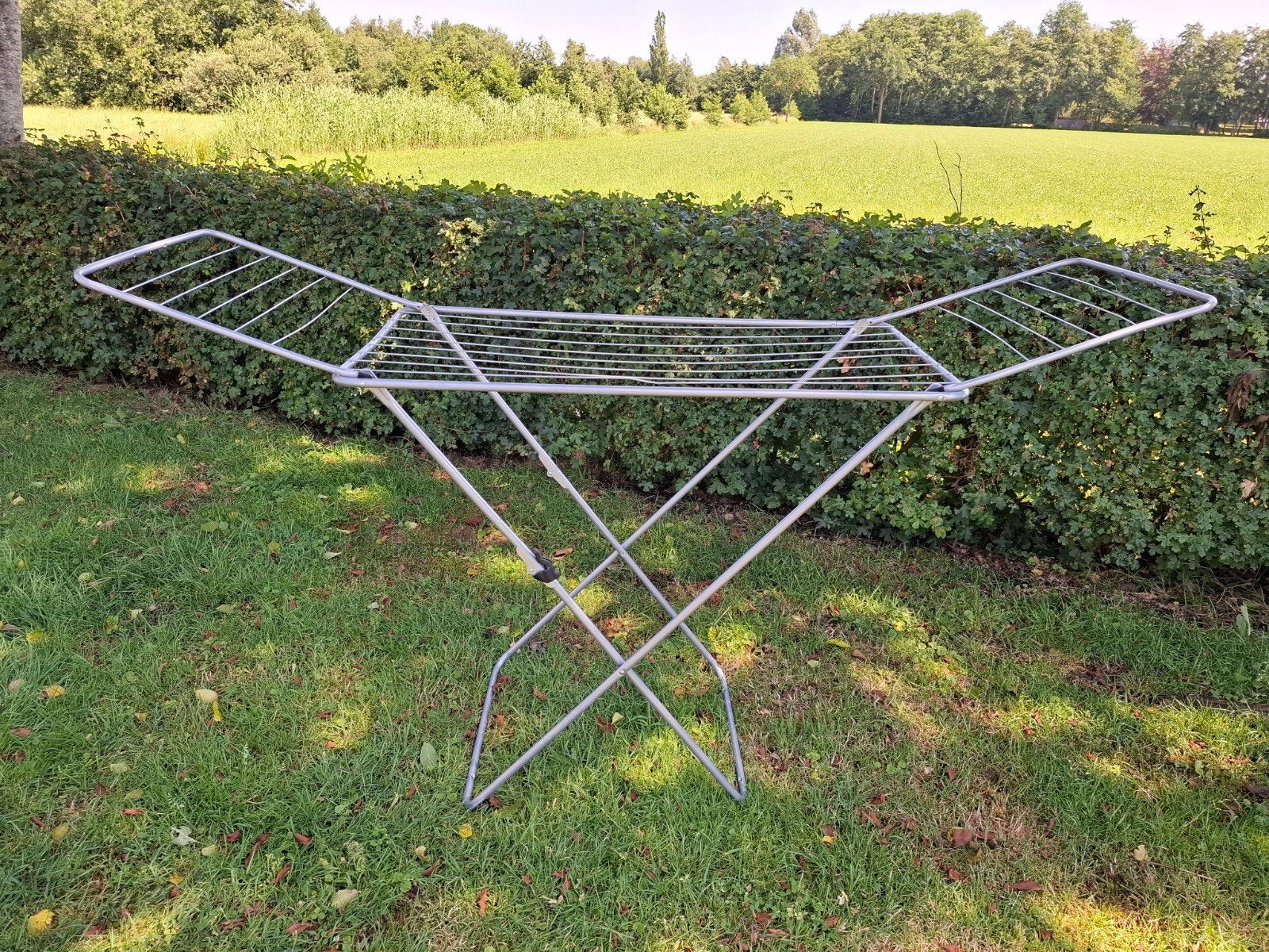 Grijs Wasrek inklapbaar voor camping, Tuin en Terras, Droogmolens en Wasrekken, Ophalen, Gebruikt, Wasrek