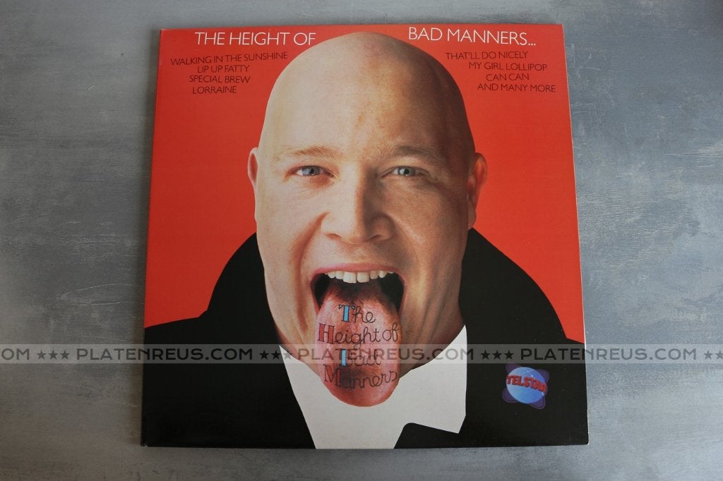 LP Bad Manners – The Height Of Bad Manners ( 1983 Ska ) 4136, LP, Rock, Gebruikt, 12 inch