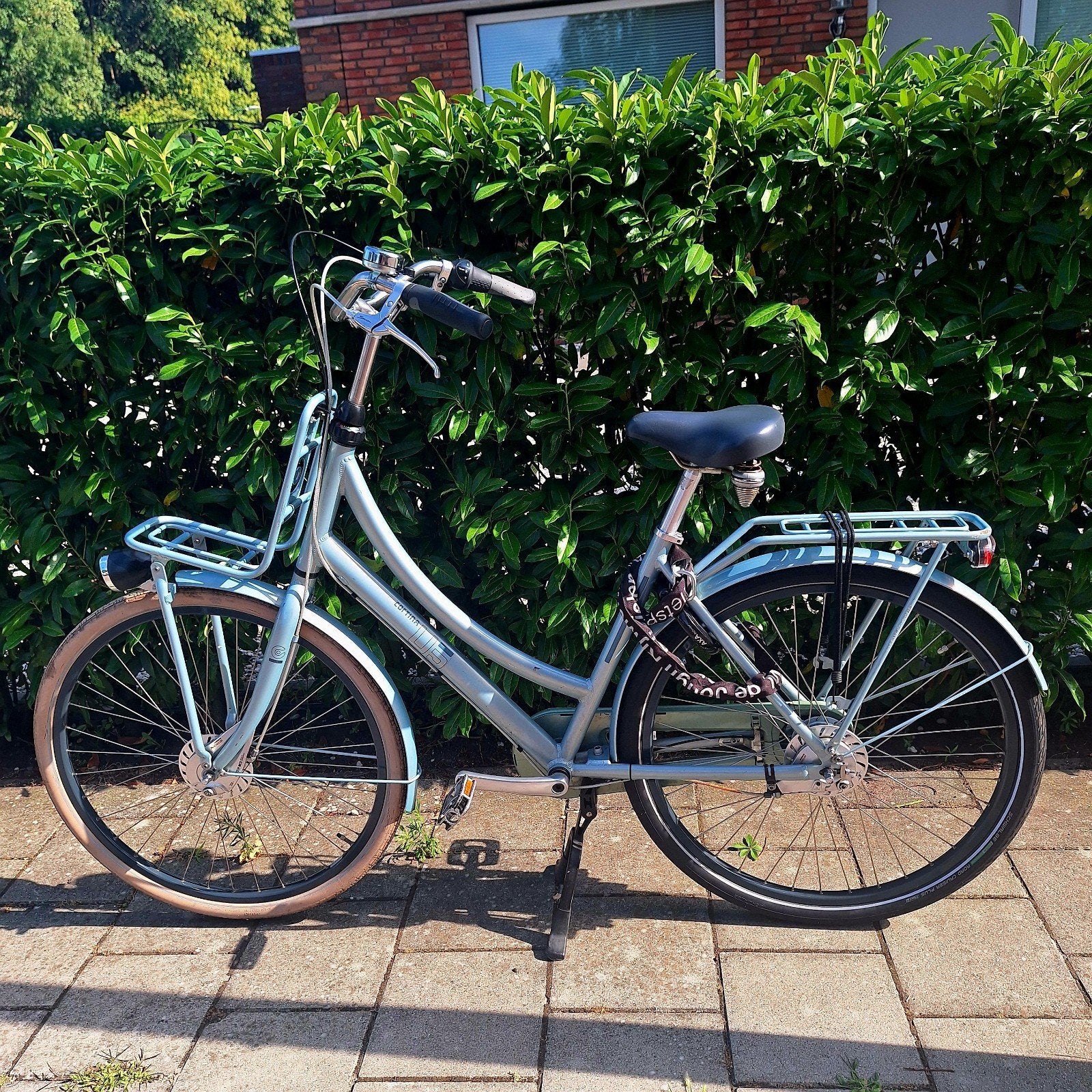 Cortina U5 Dames Transportfiets 28 inch - Light Azure Blue, Ophalen