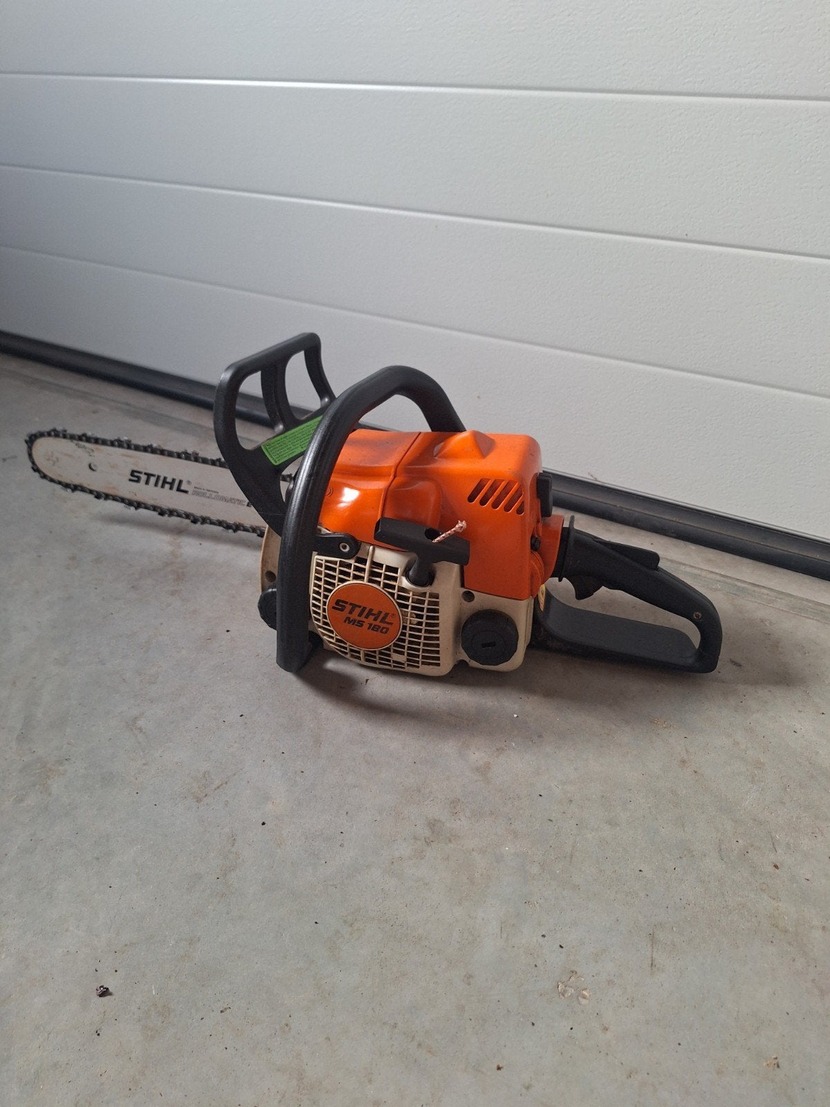 Stihl MS 180 Kettingzaag, Ophalen, Gebruikt, Boomzaag, Stihl