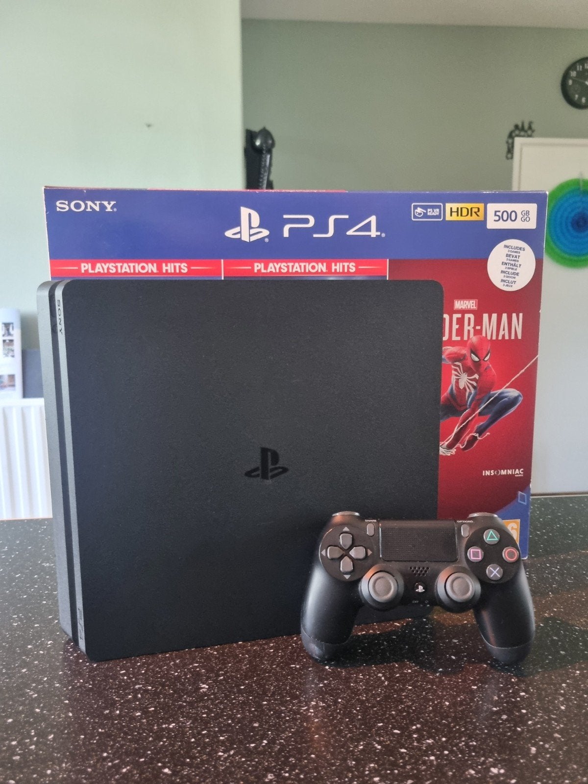 Playstation 4 Slim 500GB, Ophalen, Met 1 controller, Slim, 500 GB