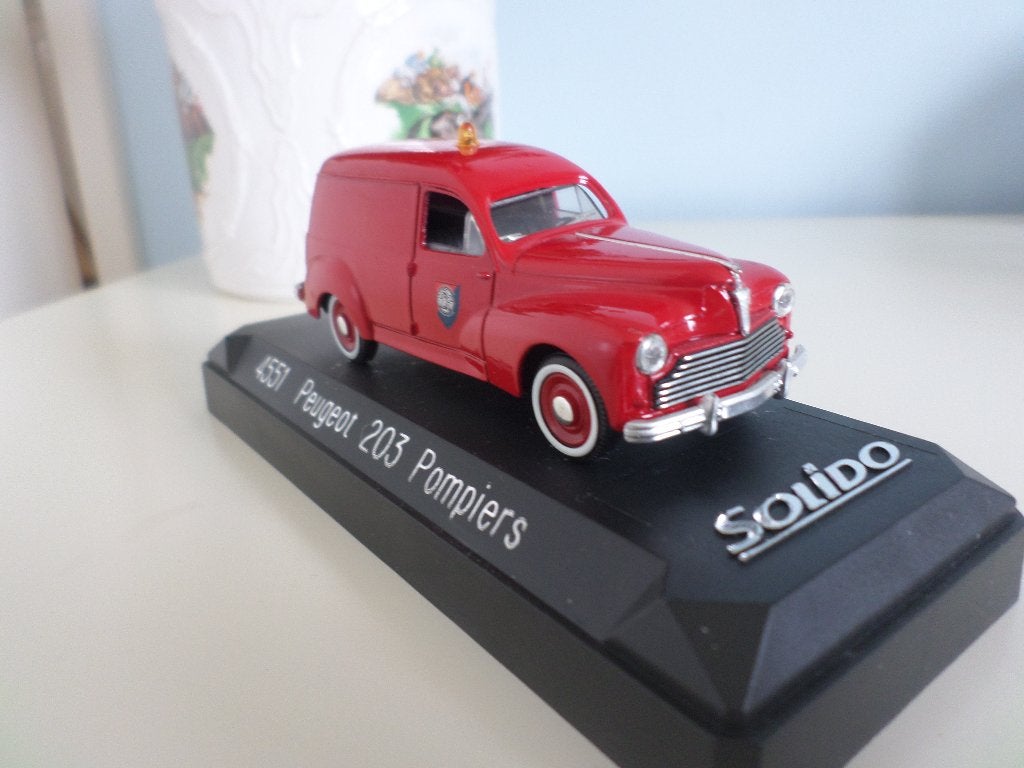 PEUGEOT 203 BREAK VAN 1954, Verzenden, Nieuw, Auto, Solido