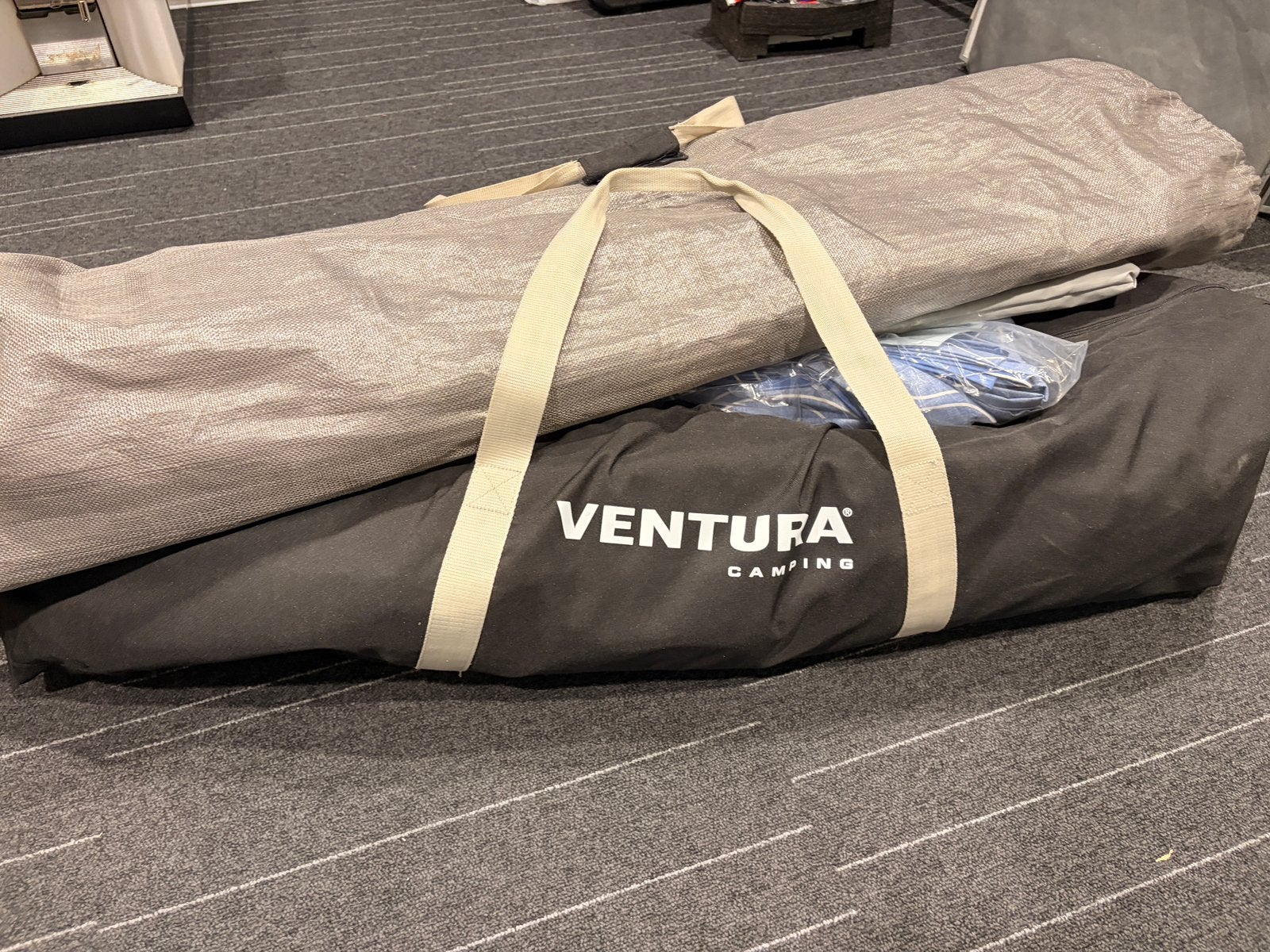 Ventura Teun Summerjoy Voortent A900/G16 met Gordijnenset, Caravans en Kamperen, Tenten, Ophalen of Verzenden, Zo goed als nieuw