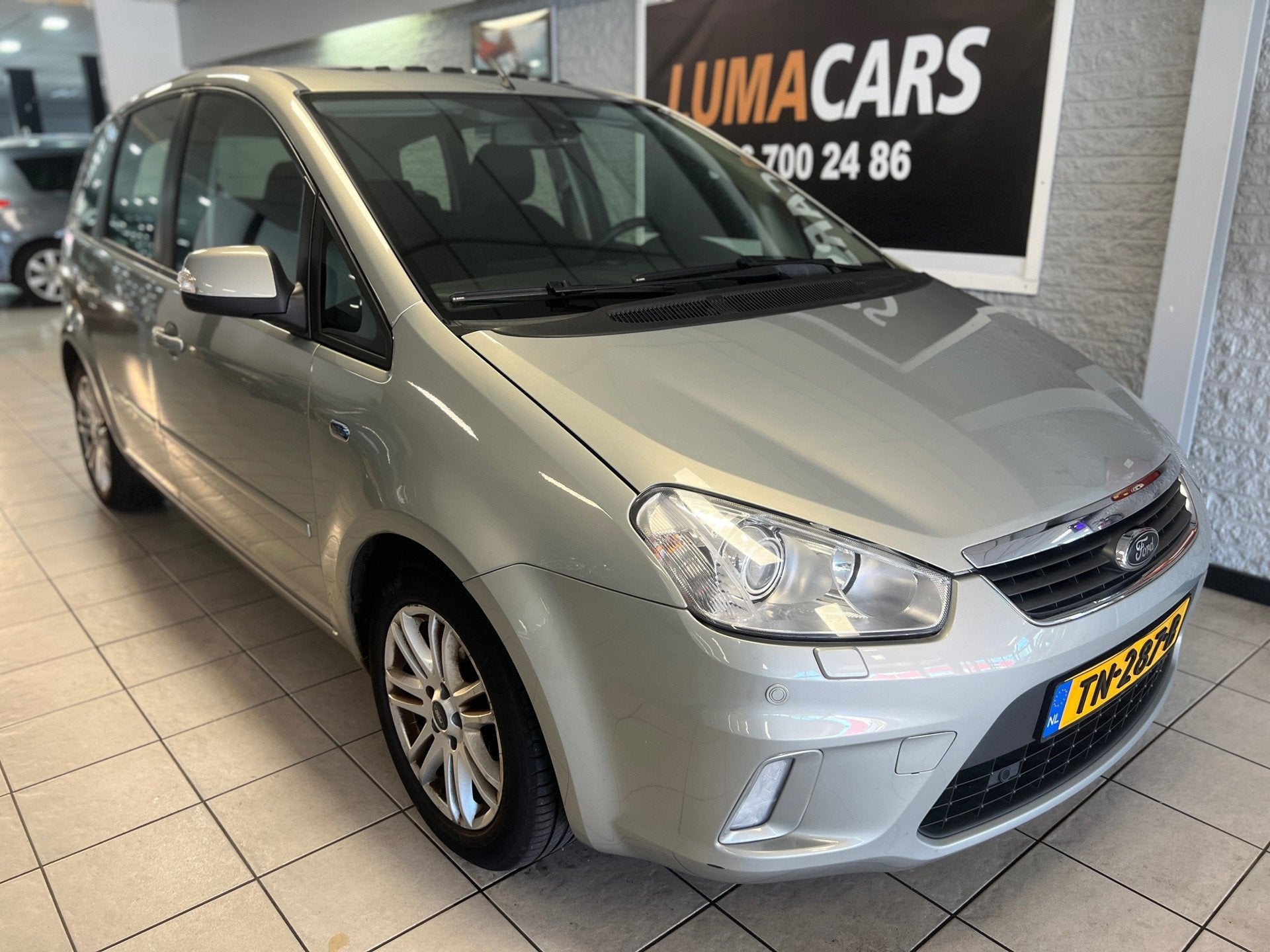 Ford C-Max 1.8-16V Limited | Nieuwe APK | Pano | Stoelverw., Auto's, Voorwielaandrijving, 125 pk, Gebruikt, 4 cilinders