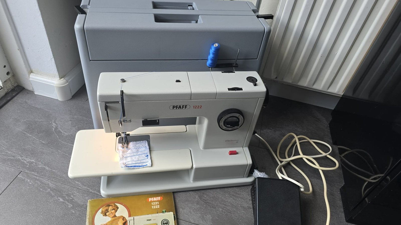 Pfaff 1222, Ophalen, Naaimachine, Industrieel, Gebruikt