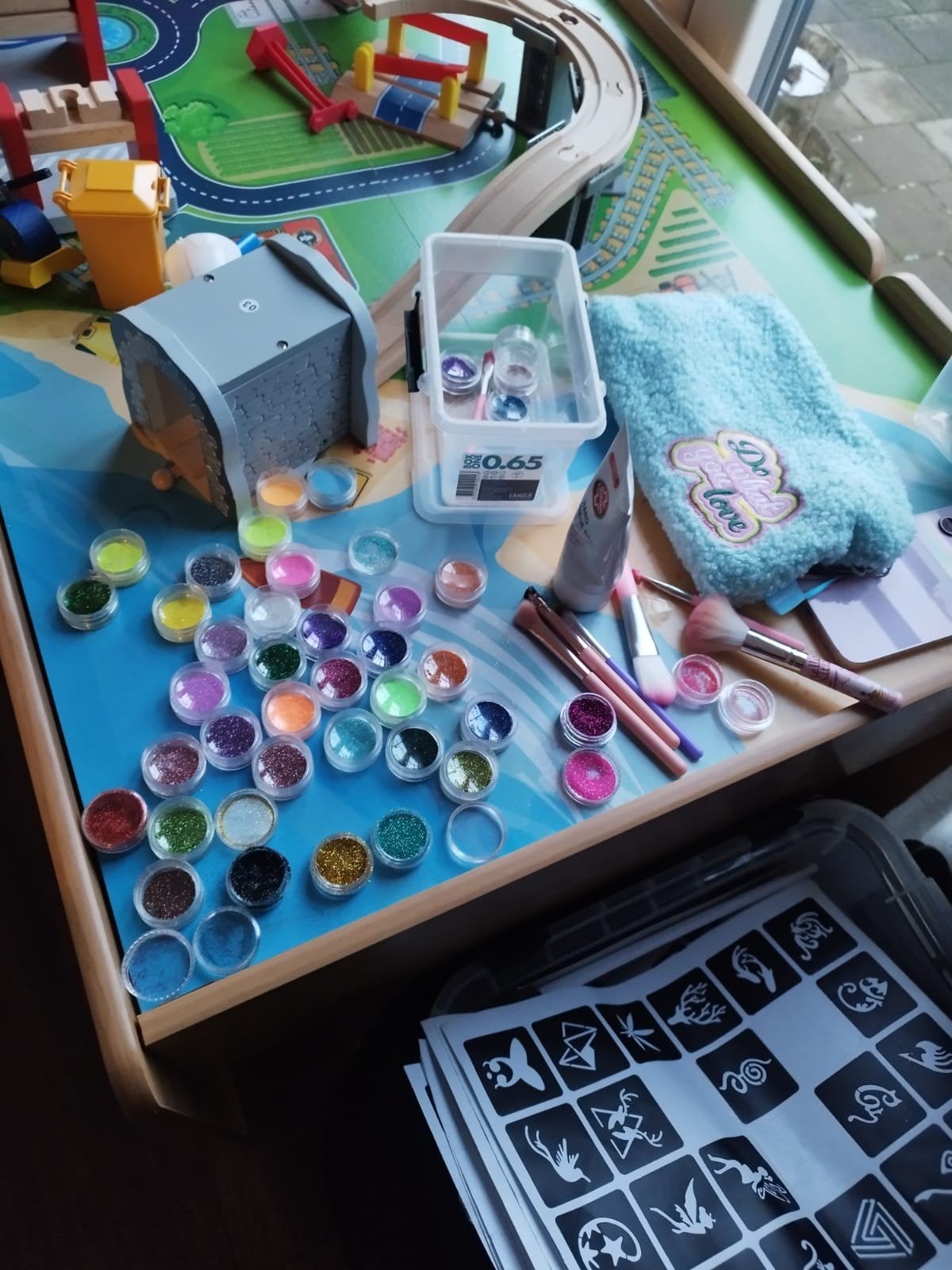 Glittertattoos laten zetten?, Ophalen, Nieuw