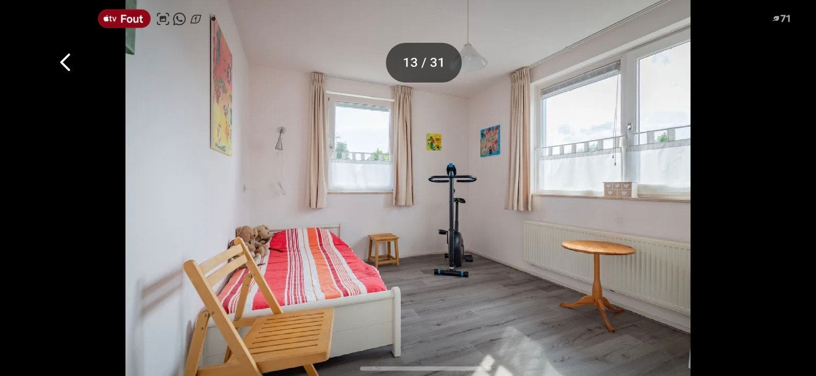 40m2 laminaat, Ophalen, Gebruikt, 50 tot 150 cm, 10 m² of meer