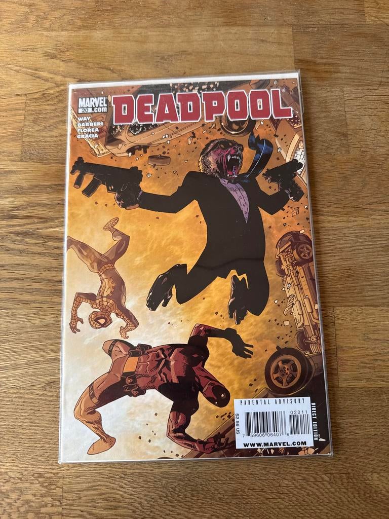 Deadpool Marvel Comic - Zo goed als nieuw, Boeken, Strips | Comics, Zo goed als nieuw, Eén comic, Amerika, Ophalen of Verzenden