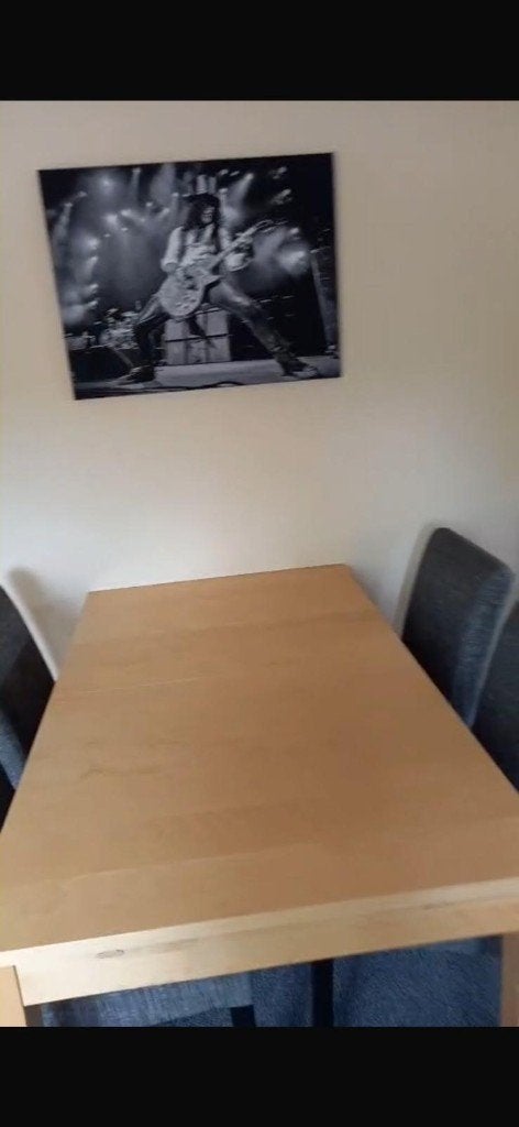 Tafel (uitschuifbaar), Ophalen, 100 tot 150 cm, 50 tot 100 cm, Zo goed als nieuw