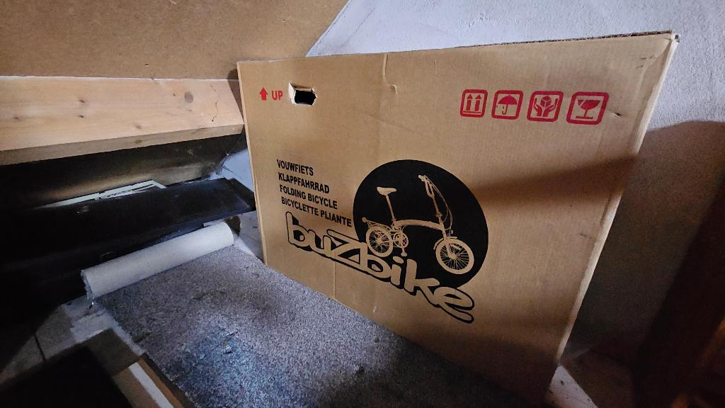Buzbike vouwfiets, Velgrem, 16 tot 18 inch, Versnellingen, Nieuw