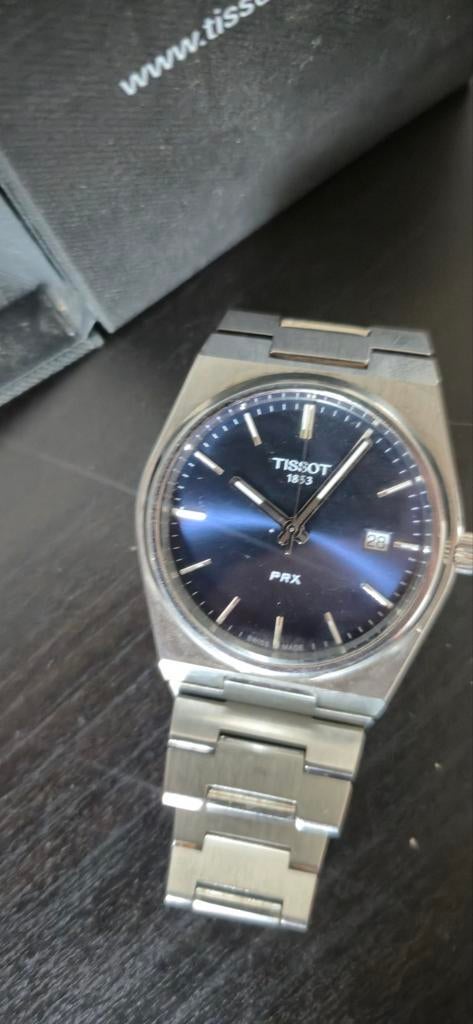 Tissot PRX 40mm Quartz., Sieraden, Tassen en Uiterlijk, Ophalen of Verzenden, Zo goed als nieuw, Staal, Overige merken
