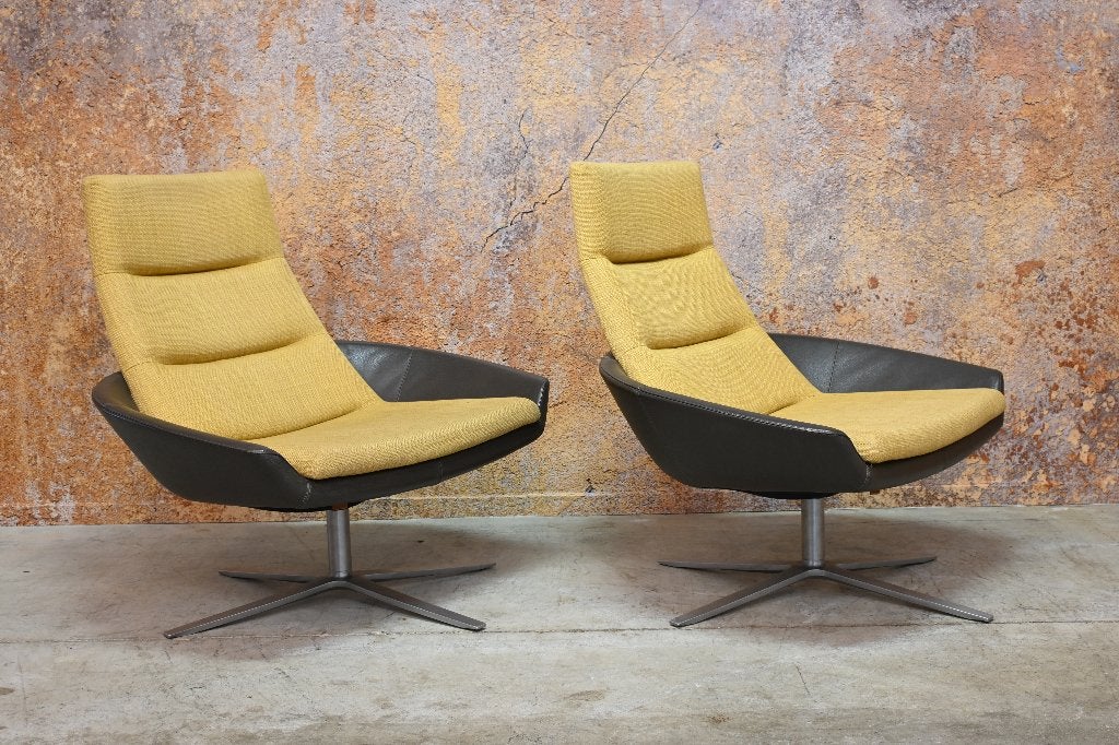 ZGANieuw 2 Montis Hugo design draaifauteuils!, Montis, Minder dan 75 cm, Montis, Ophalen of Verzenden