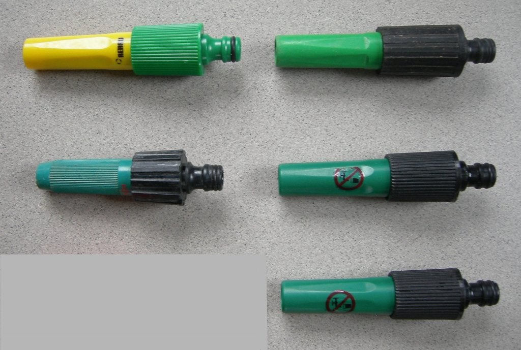 Spuitlans / Reinigingspistool / Sproeier (5x) Diverse merken, Tuin en Terras, Ophalen of Verzenden, Nieuw