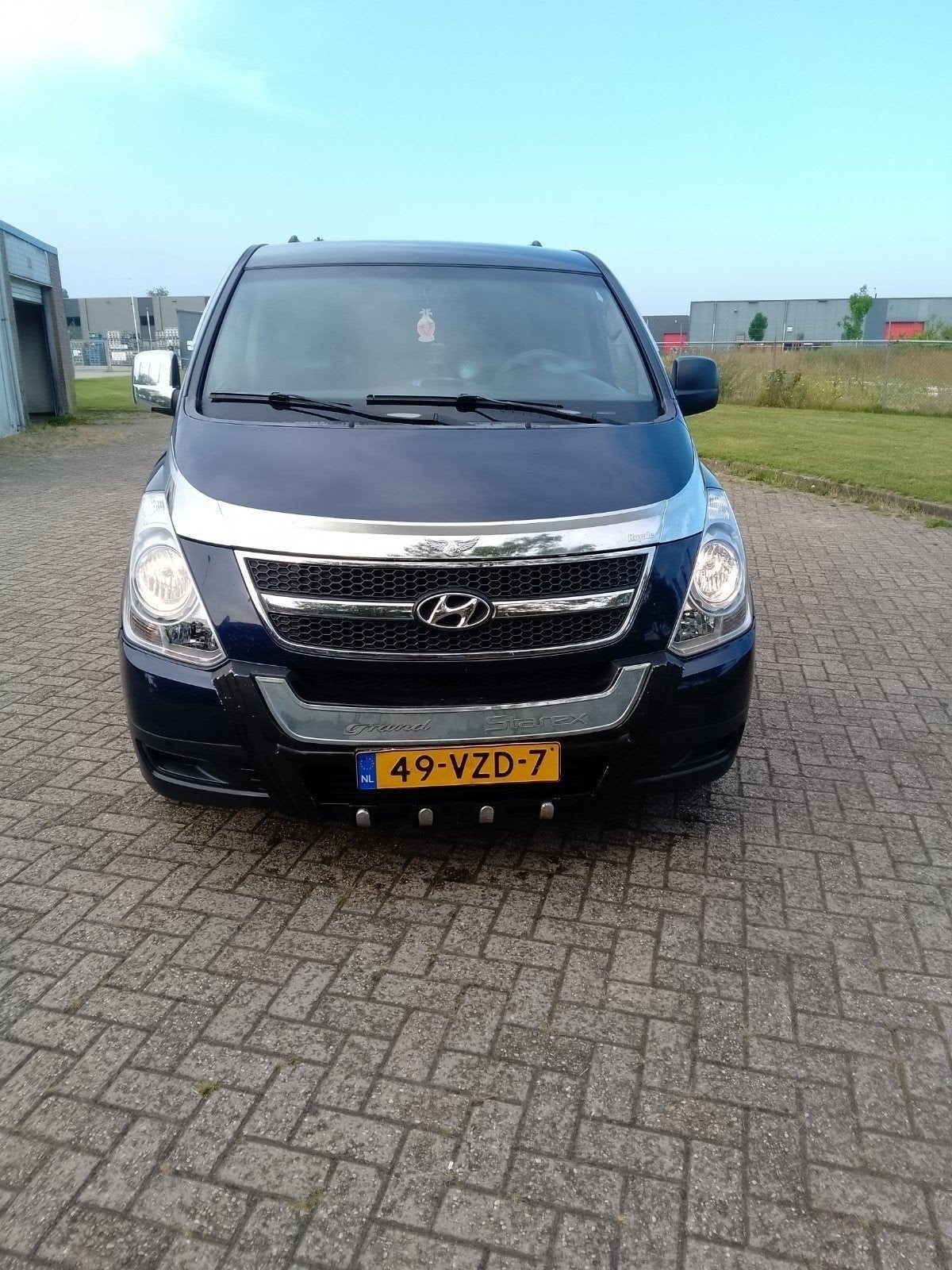 Hyundai H300 2.5 Crdi VGT DC 2009, Blauw, Origineel Nederlands, Particulier, 6 stoelen