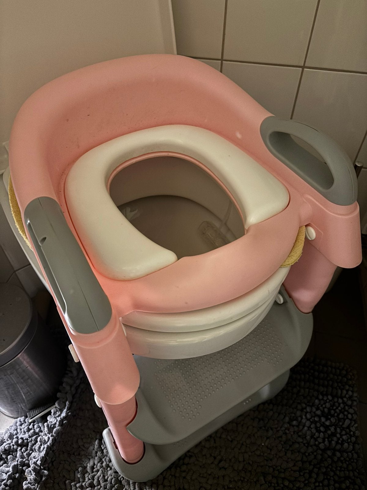 Wc verhoger roze kinderen, Kinderen en Baby's, Ophalen, Gebruikt